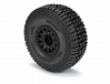 PROLINE 1/7 MIRAGE TT BELTED TYRES ON 17MM BLK RAID (UDR)