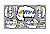 RPM 'Fist' LOGO DECAL SHEETS