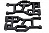 RPM FRONT A-ARMS BLACK FOR ASSOCIATED MT8