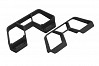 RPM BLACK NERF BARS TRAXXAS SLASH LCG 2WD/4x4, 1/10 RALLY