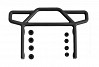 RPM BLACK REAR BUMPER for TRAXXAS ELEC RUSTLER 2WD