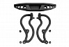 RPM BLACK REAR BUMPER for TRAXXAS STAMPEDE 2WD