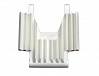 RPM CRASH STRUCTURE (RADIATOR) FOR LOSI PROMOTO DYEABLE WHITE