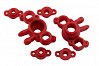 RPM Axle Carriers For Traxxas 1/16 Mini E-Revo/Slash Red