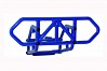 RPM Rear Bumper For Traxxas Slash 4X4 - Blue