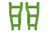 RPM FRONT or REAR A-ARMS FOR TRAXXAS SLASH 4x4 - GREEN 1pr