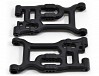 RPM FRONT A-ARMS LOSI TENACITY U4 LASERNUT BLACK