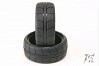 SWEEP HANKOOK TREAD 36DEG 24MM GLUED TC TYRES 12SPOKE ASPHALT