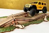 CRAWLER PARK AXES CROSSING OBSTACLE FOR 1/24 RC CRAWLER PARK CIRCUIT