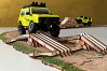 CRAWLER PARK AXES CROSSING OBSTACLE FOR 1/24 RC CRAWLER PARK CIRCUIT