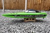 VOLANTEX ATOMIC SR85 BRUSHLESS BOAT (NO BATT)- GREEN