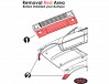 RC4WD ROUGH STUFF METAL FRONT BUMPER FOR RC4WD TRAIL FINDER 2 (HELLA & IPF ROUND LIGHTS)