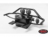 RC4WD ROUGH STUFF METAL FRONT BUMPER FOR RC4WD TRAIL FINDER 2 (HELLA & IPF ROUND LIGHTS)