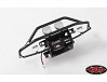 RC4WD ROUGH STUFF METAL FRONT BUMPER FOR RC4WD TRAIL FINDER 2 (HELLA & IPF ROUND LIGHTS)