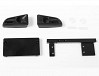 RC4WD TRIFECTA FRONT BUMPER, SLIDERS & SIDE BARS FOR LAND CRUISER LC70 BODY (BLACK)