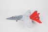 XFLY 64MM T-7A RED HAWK EDF JET 750MM  WITHOUT TX/RX/BATT