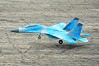 XFLY TWIN 50MM SU-27 EDF 750MM JET WITHOUT TX/RX/BATT - BLUE CAMO