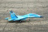 XFLY TWIN 50MM SU-27 EDF 750MM JET WITHOUT TX/RX/BATT - BLUE CAMO