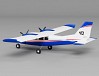 XFLY P68 TWIN 850mm WINGSPAN WITHOUT TX/RX/BATTERY - BLUE