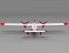 XFLY P68 TWIN 850mm WINGSPAN WITHOUT TX/RX/BATTERY - RED