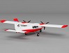 XFLY P68 TWIN 850mm WINGSPAN WITHOUT TX/RX/BATTERY - RED