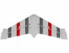 XFLY EAGLE 40mm EDF FLYING WING WITHOUT TX/RX/BATTERY WITH GYRO - RED