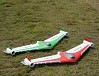 XFLY EAGLE 40mm EDF FLYING WING WITHOUT TX/RX/BATTERY WITH GYRO - RED
