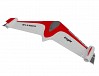 XFLY EAGLE 40mm EDF FLYING WING WITHOUT TX/RX/BATTERY WITH GYRO - RED