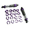 Quick Adjust Spring Clips - Blue