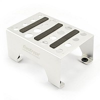 Fastrax Aluminium Pit Stand with Magnetic Strip - Silver