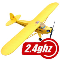 FMS J3 Piper Cub 1400 Series RTF with 2.4ghz Radio System