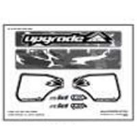 Upgrade 'Camo' Wing Decal for Losi 8ight Wing - Grey