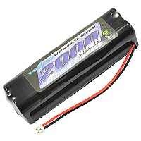 Voltz 2000mAh 9.6v TX Pack Battery with JR/Spectrum Connector