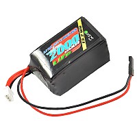 Voltz 2000mAh 2S 6.6v LiFe RX Hump Battery Pack