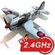 Mini Hawker Tempest 800 Series RTF Electric Warbird with 2.4ghz Radio System