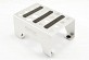Fastrax Aluminium Pit Stand with Magnetic Strip - Silver