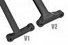 CORALLY SHOCK TOWER BRACE V2 FRONT COMPOSITE 1 PC