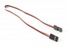 ETRONIX 20CM 22AWG EXTENSION WIRE w/2 JR MALE CONNECTOR