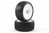 Fastrax 1/10th Mounted Buggy Tyres Lp 'Block' Rear