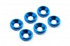 Fastrax M3 Csk Washer Blue (6)
