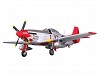 FMS P-51D, RED TAIL, V8, PNP, 1400MM
