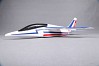 FMS 600MM FREE FLIGHT ALPHA GLIDER KIT (BLUE AND RED)