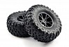 FTX OUTLAW PRE-MOUNTED WHEELS & TYRES - BLACK