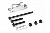 GMADE REAR UPPER LINK MOUNT (SILVER) FOR GS01 AXLE