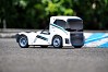 HOBAO HYPER EPX 1/10 CAB TRUCK ROLLER W/PEARL WHITE BODY