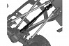 GMADE - JUNFAC SCALE TRX UNIV SHAFT 312mm W/B HARDENED STEEL FITS TRX4