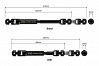 GMADE - JUNFAC SCALE GMADE R1 UNIV SHAFT HARDENED STEEL