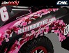 KILLERBODY SC TRUCK FINISHED BODY WITH FLOWER PATTERN