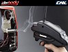 KILLERBODY SMOKY EXHAUST PIPE W/LED UNIT SET FOR 1/10 RC CAR