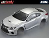 KILLERBODY LEXUS RC F 195MM FINISHED BODY - PEARL WHITE